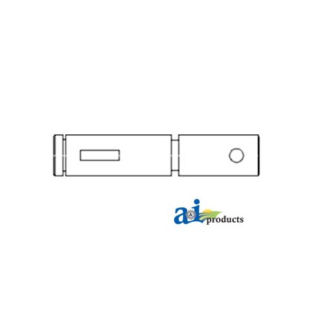 A & I Products Shaft, Cam Pivot 4" x0.7" x0.7" A-380116R3